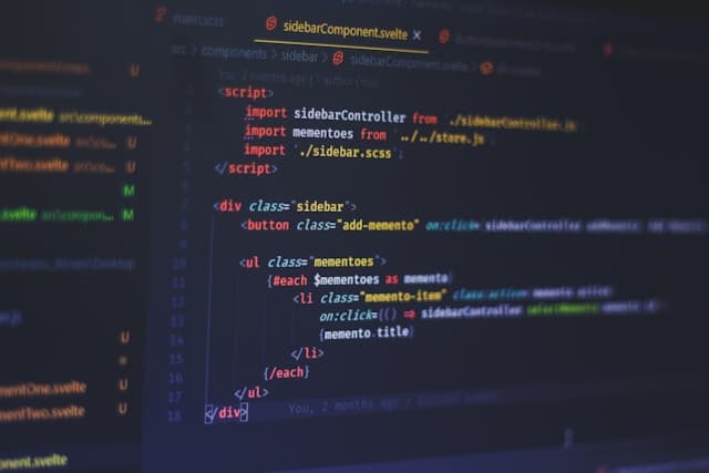 Web Development visual representation